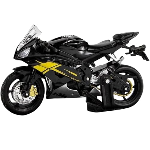 PLUSPOINT Diecast Motorcycle Toy Bike Scale Model Vehicles Alloy Simulation Superbike Also for Car Dashboard Adult Alloy Motorbike Toy Simulation Model Vehicle Toy Street Machine Kids Gift - Image 1