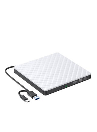 External DVD Drive, USB 3.0 CD/DVD +/-RW Drive Portable CD DVD Player Burner Reader Writer, Slim Optical CD ROM Drive for Laptop Desktop PC Linux Apple Mac OS Macbook Pro Windows 11/10 - pzsku/ZEF42B87C16A184C95CBFZ/45/_/1698663333/0d873c75-483e-4cf9-95d4-ab28a85464ae