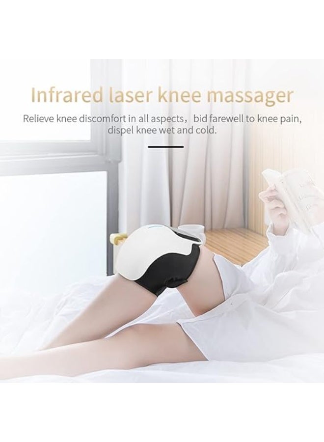 Cordless Knee Massager with Infrared Heat & Vibration - Electric Knee Massage Device for Pain Relief & Reducing Knee Inflammation - Portable Type C Charging - Image 4