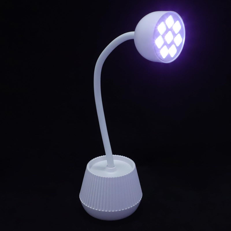 Gooseneck LED Nail Lamp 24W Fast Curing Gel Light Professional Manicure - Image 2
