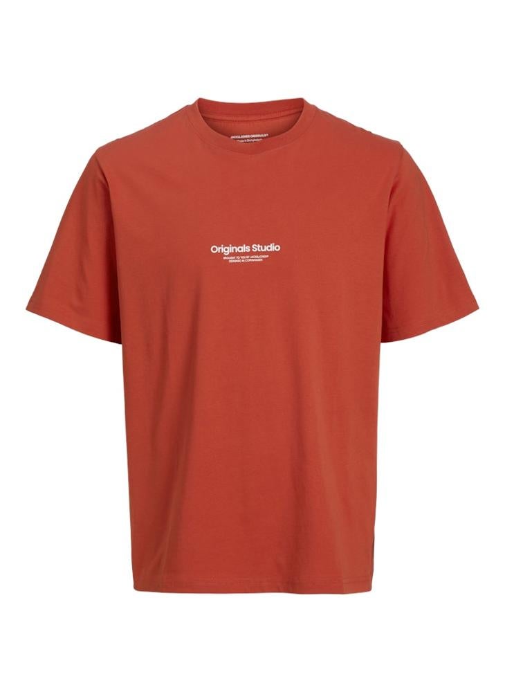 JACK & JONES Jorvesterbro Logo Print  Crew Neck T-Shirt - Image 5