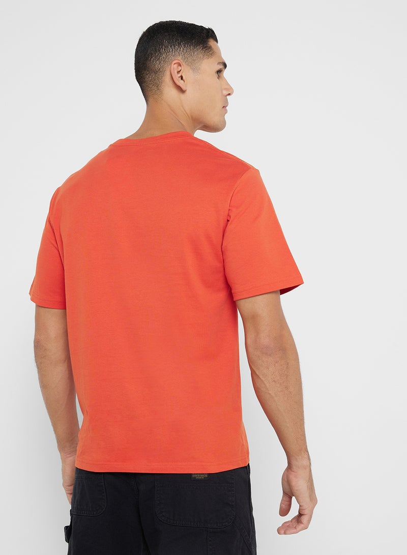 JACK & JONES Jorvesterbro Logo Print  Crew Neck T-Shirt - Image 2