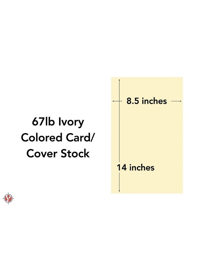 S Superfine Printing Ivory Menu Legal Size 8.5 X 14 Inches 67 Vellum Bristol Lightweight Card Stock Paper Cover | 1 Ream Of 250 Sheets Per Pack - Image 5