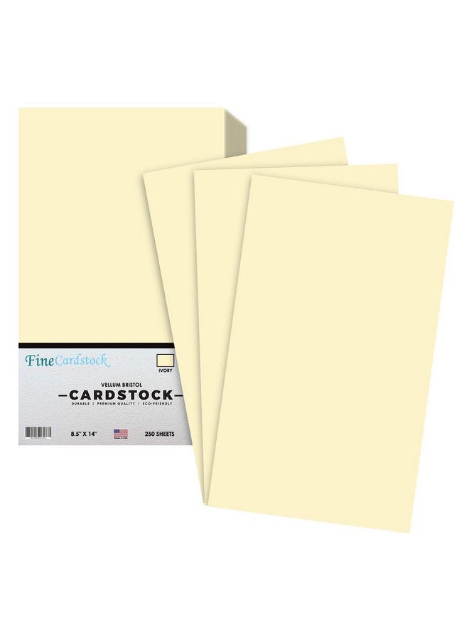 S Superfine Printing Ivory Menu Legal Size 8.5 X 14 Inches 67 Vellum Bristol Lightweight Card Stock Paper Cover | 1 Ream Of 250 Sheets Per Pack - Image 1