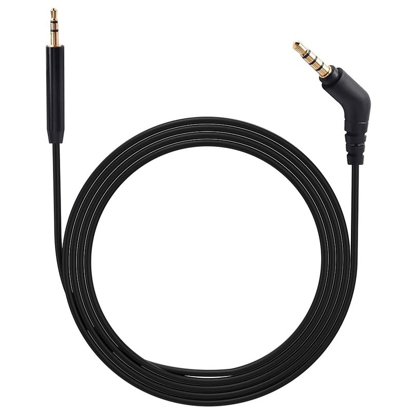 كابل مساعد Muigiwi من 2.5 مم إلى 3.5 مم، كابل صوتي متوافق مع سماعات Bose SoundTrue وSoundlink وBose 700 وQuietcomfort 25 وQC25 وQC35 وOn-Ear 2 وOE2 وOE2i (بدون ميكروفون) - Image 1