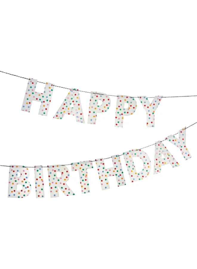 Meri Meri Toot Sweet Spotty Garland