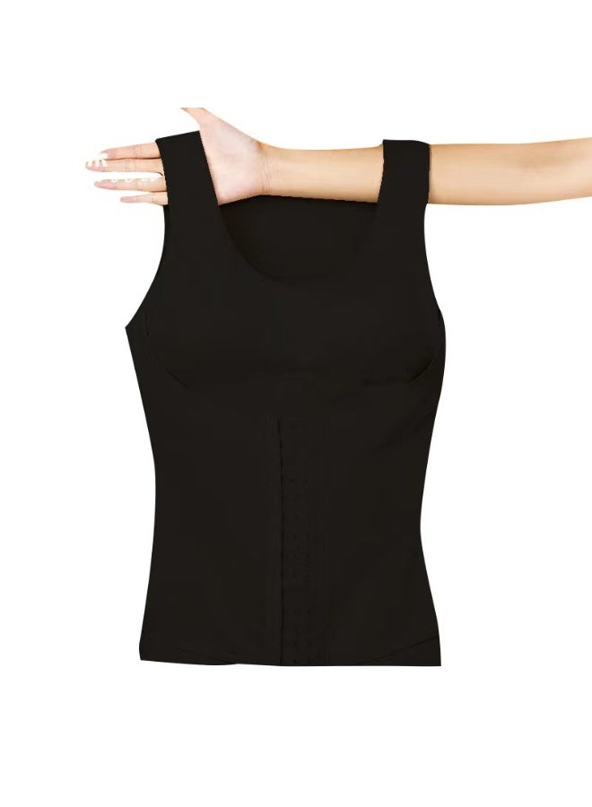 NIBEMINENT Winter German Velvet Warm Top Women's Bottom Tank Top with Chest Pads and Thickened Velvet Buckle Fit Underwear - Image 1