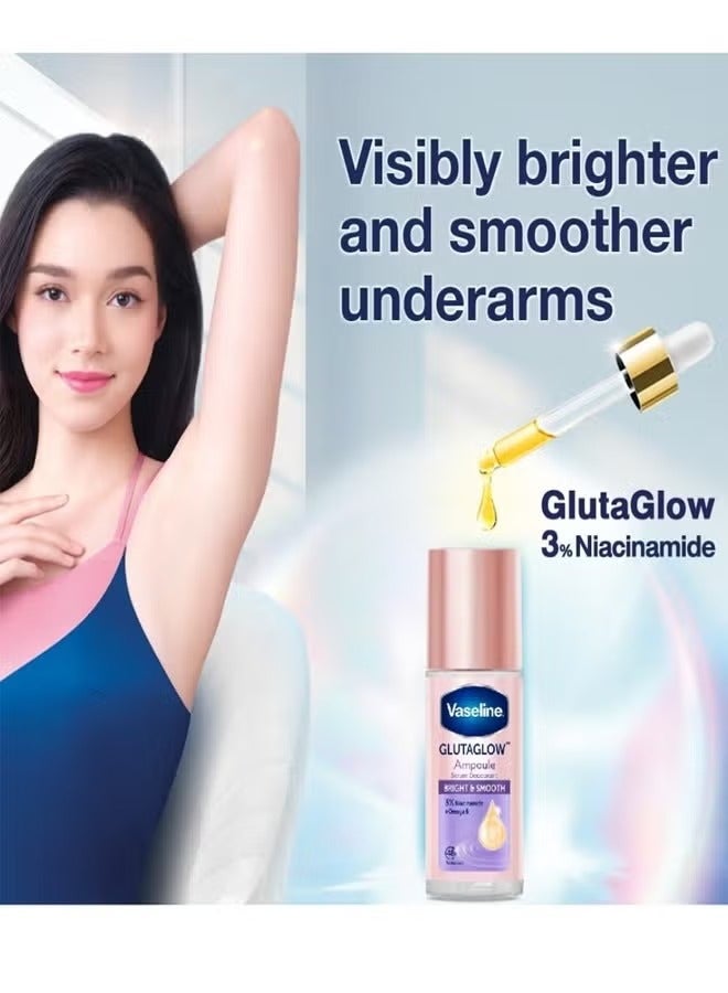 Vaseline Glutaglow Bright & Smooth Ampoule Serum Deodorant 45ml - Image 4