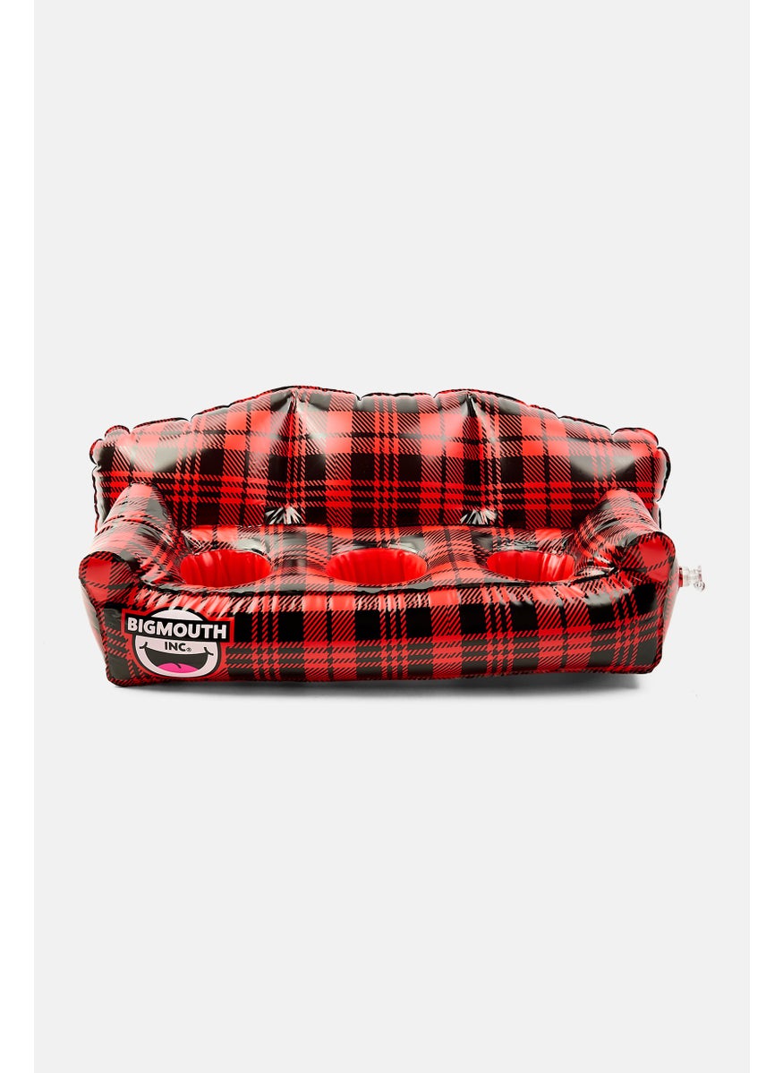 Big Mouth - Couch Beverage Pool Float 24 L x 21 H x 18 W cm, Red - Image 1