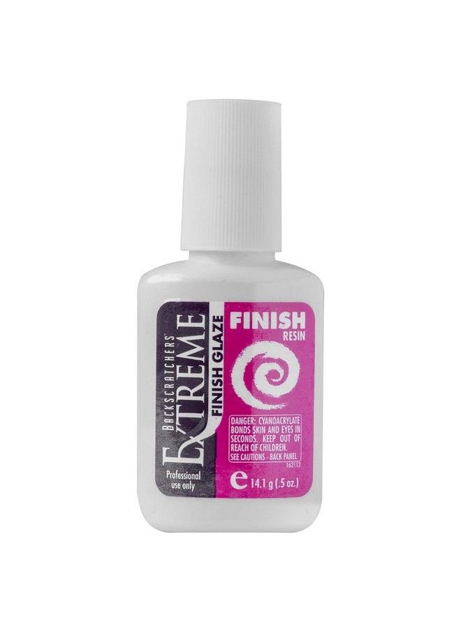 BACKSCRATCHERS - Extreme Finish Glaze Professional Glue For Nail Wraps And Fiberglass Nails .5Oz - Image 1