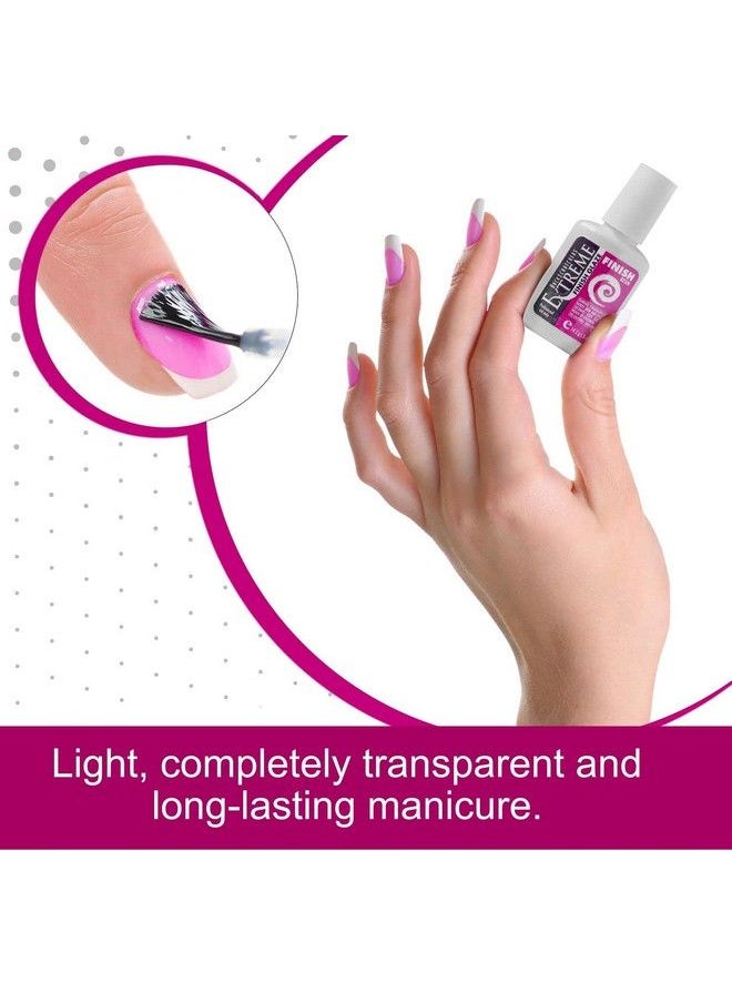BACKSCRATCHERS - Extreme Finish Glaze Professional Glue For Nail Wraps And Fiberglass Nails .5Oz - Image 1