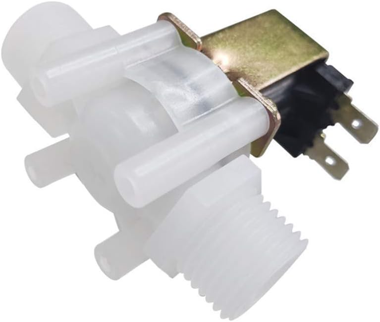 GENEDEY 1/2" DC 12V Solenoid Valve N/C Normally Closed Water Inlet Flow Switch - Image 3