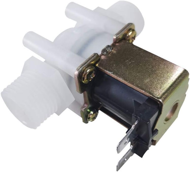 GENEDEY 1/2" DC 12V Solenoid Valve N/C Normally Closed Water Inlet Flow Switch - Image 2