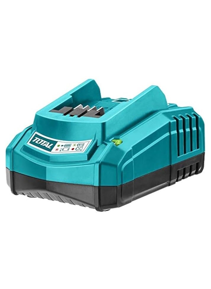 TOTAL TOTAL P20S Battery Charger – 20V Output, 2A Charging Current, Fast and Efficient Charger for P20S Series Tools, 220-240V Input Voltage, Ideal for Power Tool Charging - Image 1