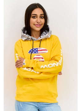 Women Graphic Long Sleeve Hooded Sweatshirts, Yellow Combo - pzsku/ZEF43BD725CD2F88DEAE7Z/45/_/1737642581/9936854e-8935-4748-b374-da42a45e69bd