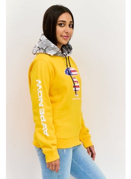 Women Graphic Long Sleeve Hooded Sweatshirts, Yellow Combo - pzsku/ZEF43BD725CD2F88DEAE7Z/45/_/1737642583/8aeb0c83-398a-4a73-bf5e-defeeac27a02