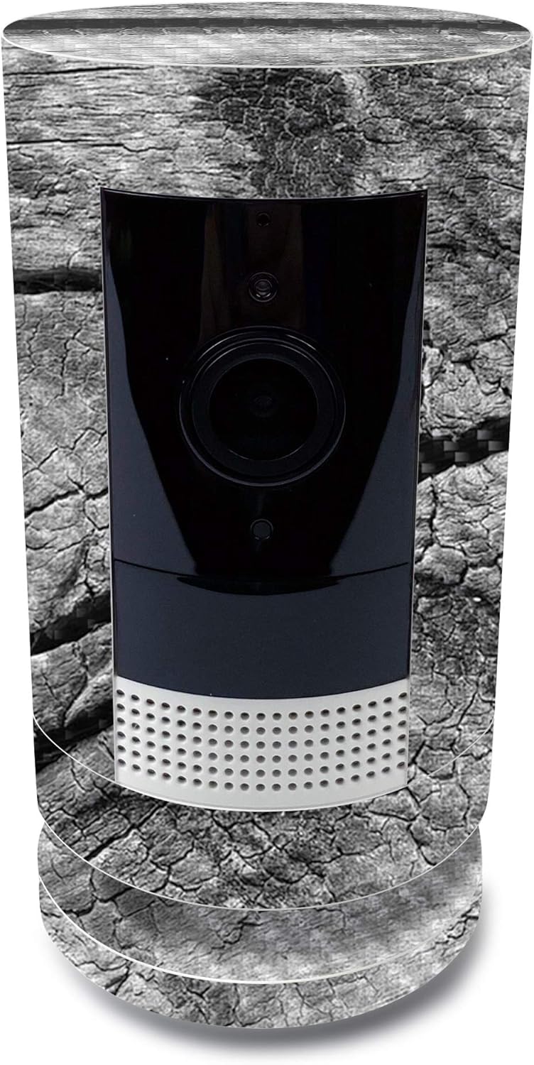 MIGHTY SKINS MightySkins Carbon Fiber Skin for Ring Stick Up Cam Battery - Dead Wood | Protective, Durable Textured Carbon Fiber Finish | Easy to Apply, Remove, and Change Styles | Made in The USA 