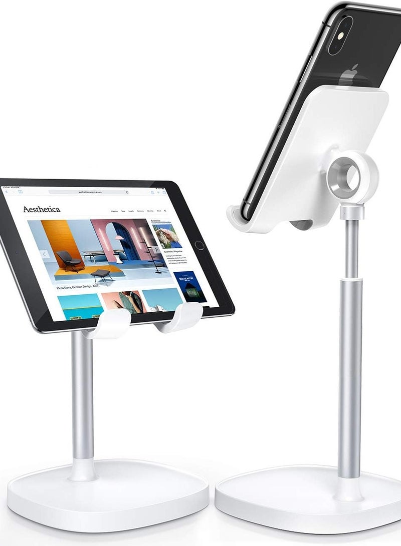 Digipace Cell Phone Stand, Adjustable Phone Stand for Desk, Thick Case Friendly Phone Holder Stand, Taller iPhone Stand Compatible with All Mobile Phone, iPhone 14, iPad, Tablet 4-10'' Desk Accessories  - Image 1