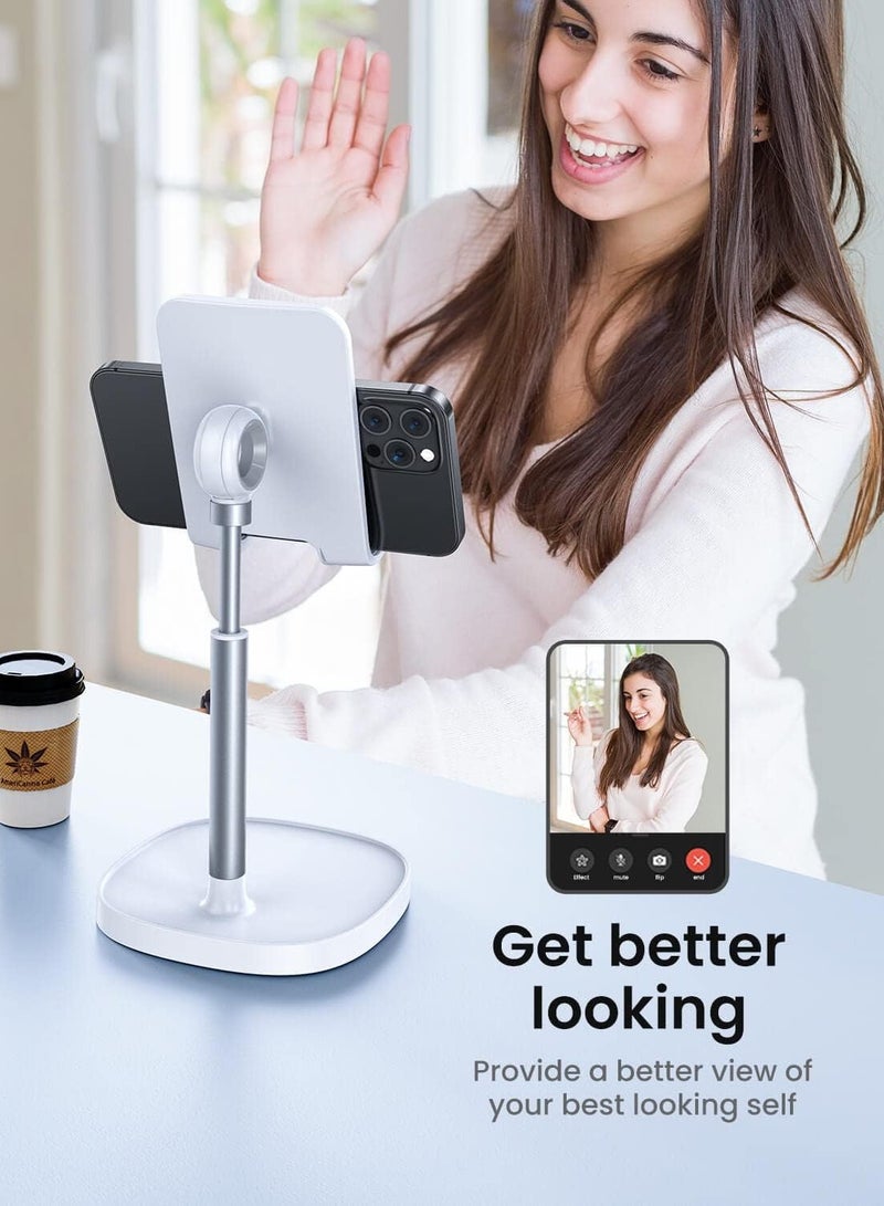 Digipace Cell Phone Stand, Adjustable Phone Stand for Desk, Thick Case Friendly Phone Holder Stand, Taller iPhone Stand Compatible with All Mobile Phone, iPhone 14, iPad, Tablet 4-10'' Desk Accessories  - Image 4