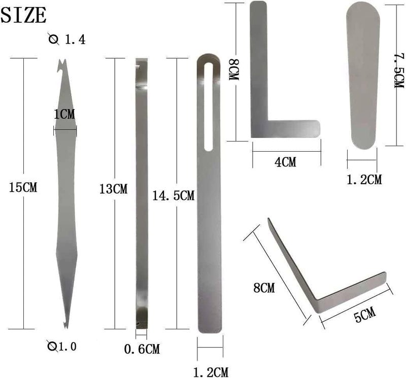 TUOREN Woodwind Instrument Repair Tool Set - 17 Pieces for Saxophone and Flute - Image 2