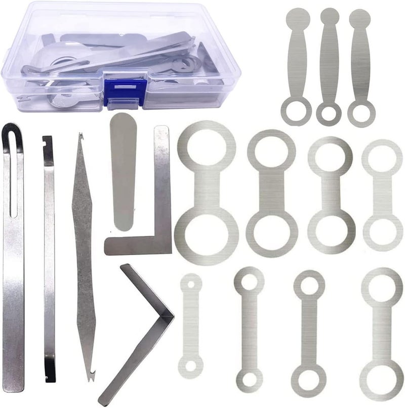 TUOREN Woodwind Instrument Repair Tool Set - 17 Pieces for Saxophone and Flute - Image 1