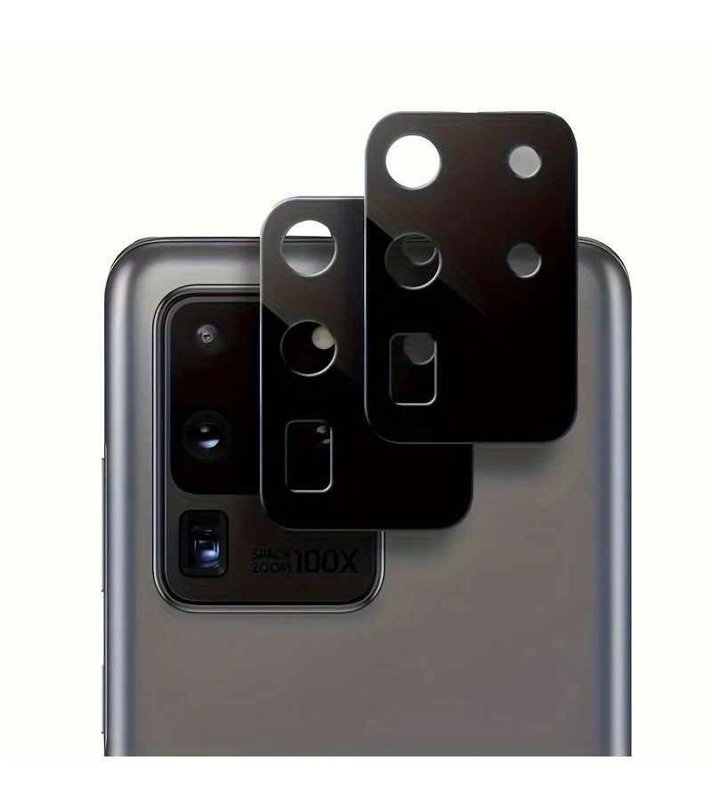 واقي عدسة الكاميرا متوافق مع Galaxy S20 Ultra - عبوة من قطعتين - Image 1