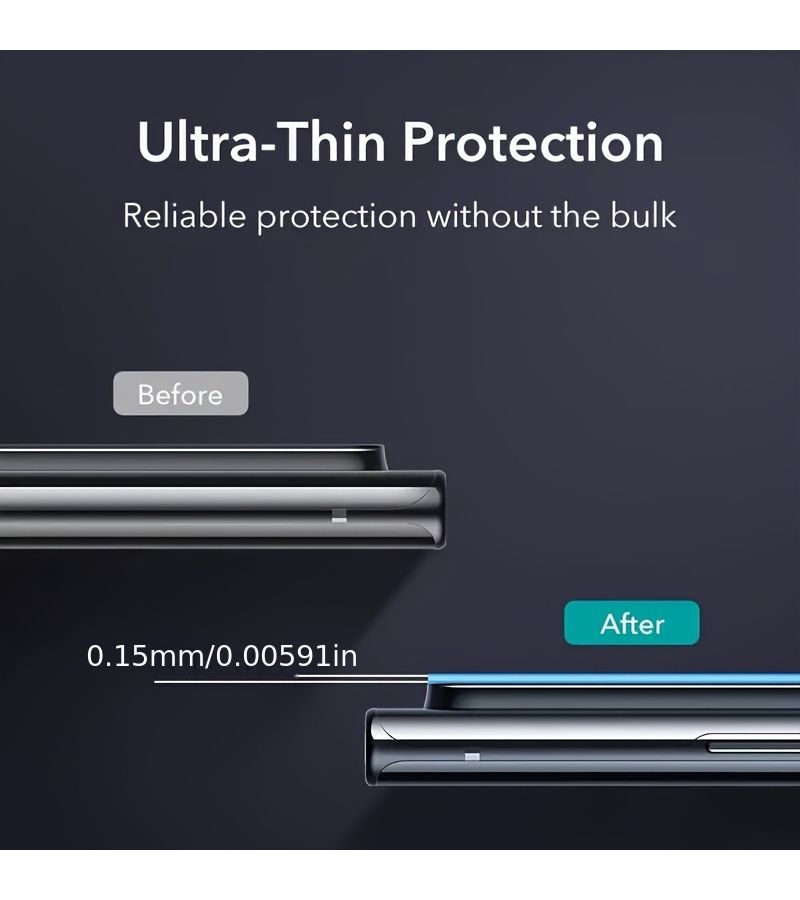 واقي عدسة الكاميرا متوافق مع Galaxy S20 Ultra - عبوة من قطعتين - Image 3
