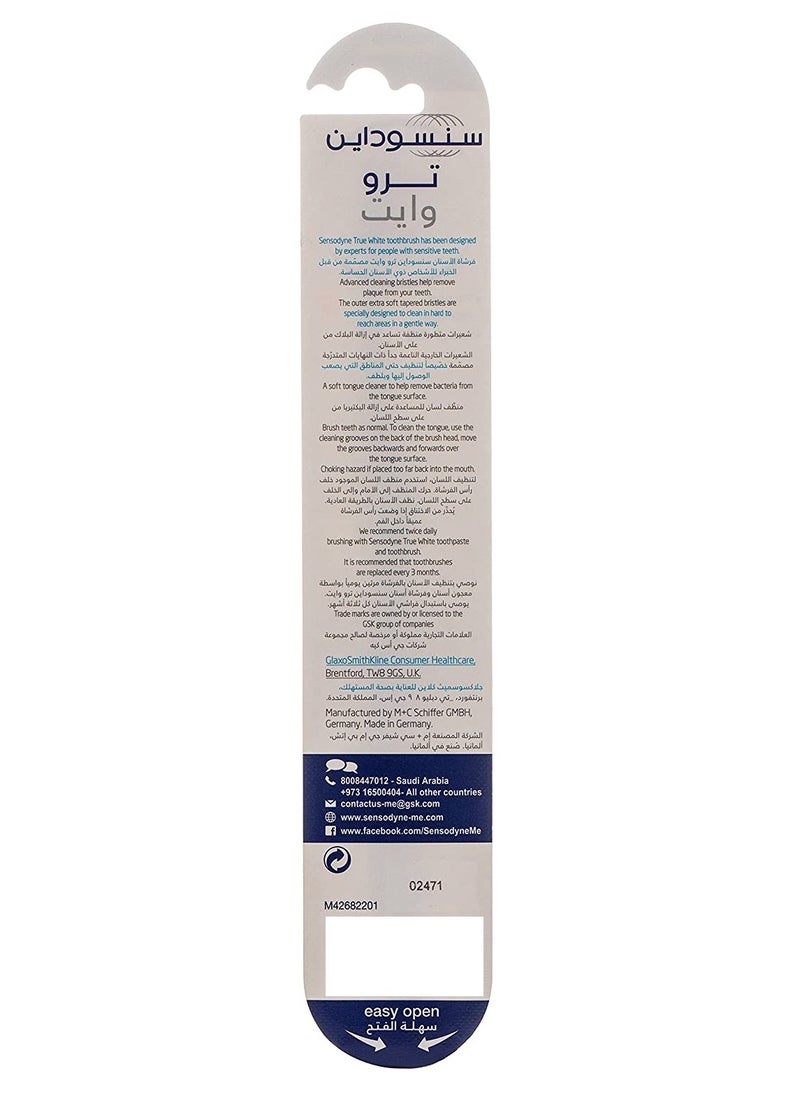 Sensodyne - Sensodyne Toothbrush True White Medium multicolor - Image 1