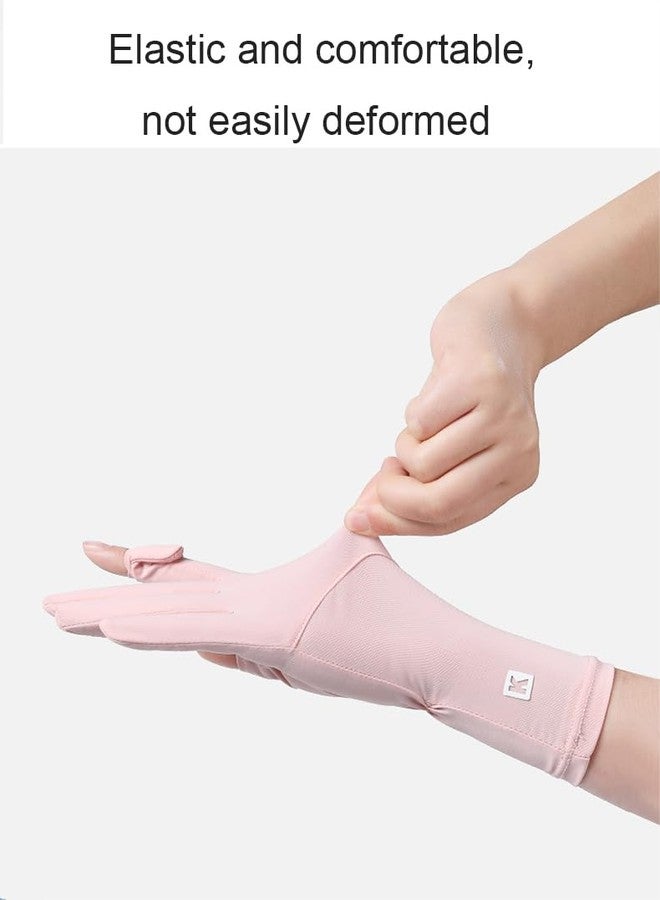 FGSS Summer Lace Sun Gloves for Women Driving Gloves Ladies Elegant Anti-Skip-UV Glove for Opera Bridal Wedding Tea Party - Image 4