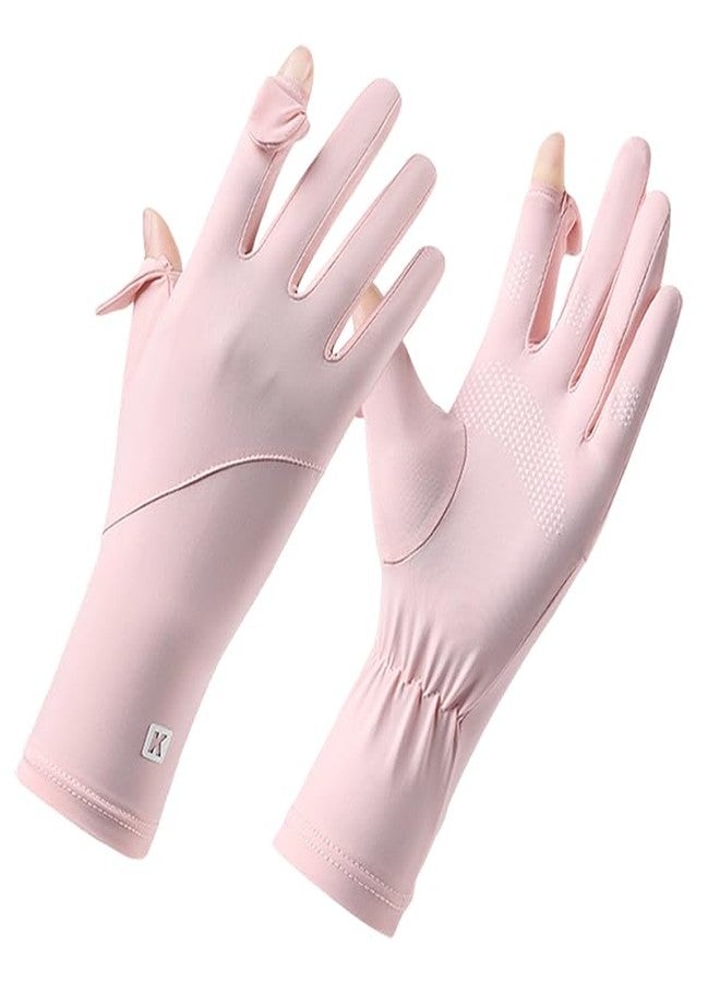 FGSS Summer Lace Sun Gloves for Women Driving Gloves Ladies Elegant Anti-Skip-UV Glove for Opera Bridal Wedding Tea Party - Image 1