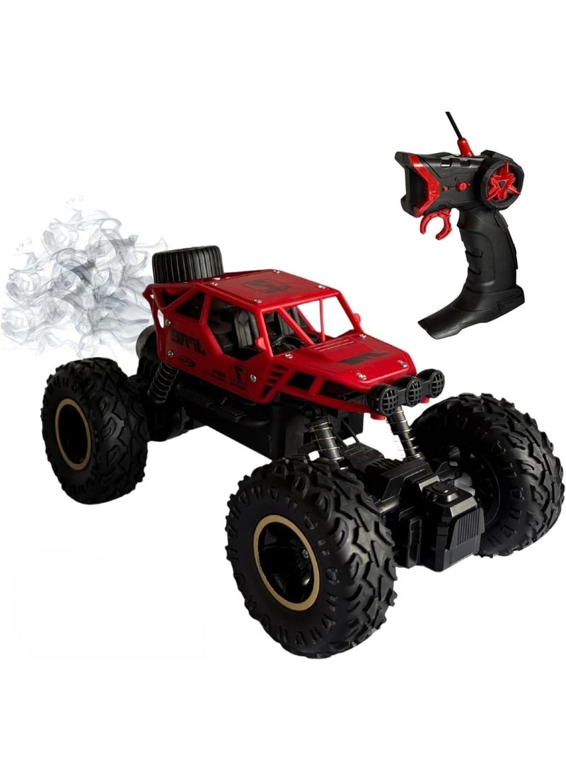 RC Monster Truck for Kids 1:18 Scale  Remote Control Car with Gesture Control, 360° Stunt Rotation, LED Lights & Off-Road Tires - Image 1