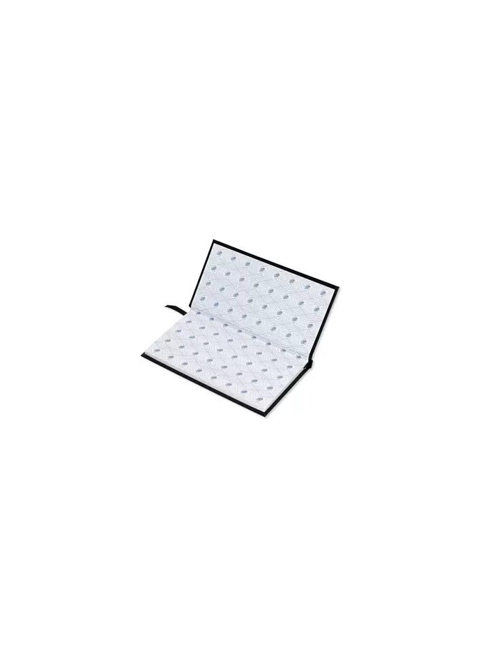 إف اي أس  غطاء صلب من الفينيل للمذكرات الإنجليزية النحيفة من Fis 2024 باللون الأسود -FSDI51E24BK - Image 3