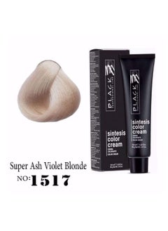 Black Black Sintesis Color Cream Super Ash Violet Blonde 1502/1517 