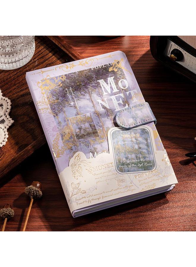 Bluejw Oil Painting Hand Account Suit Gift Box High Color Value Wind Student Birthday Gift Full Set Hand Account Notebook - Image 1