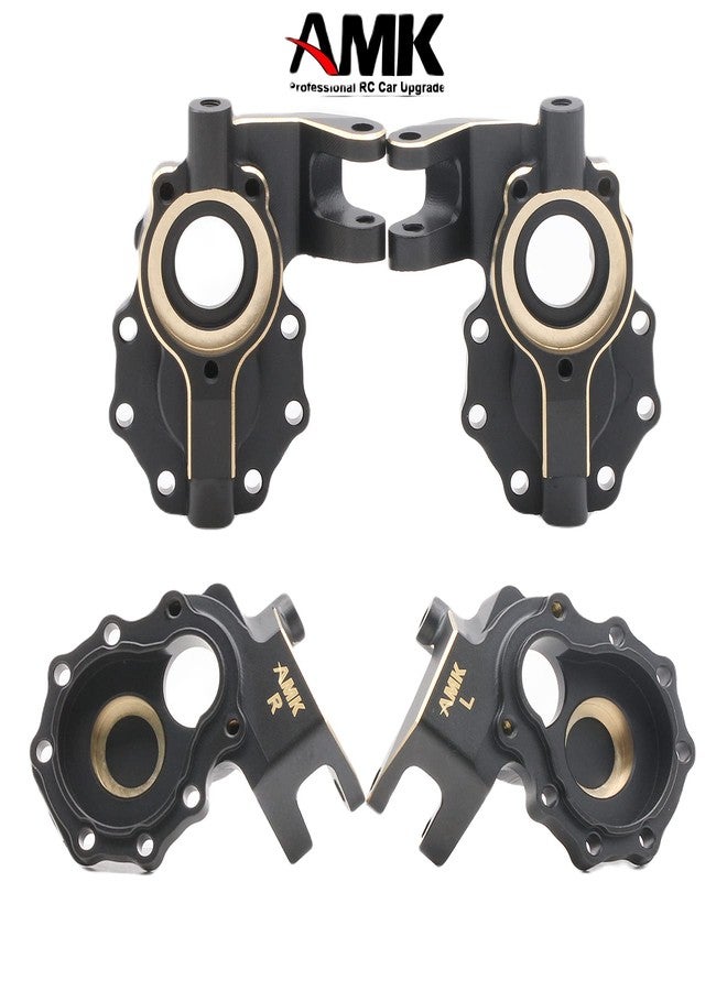 AMK TRX4 Brass Brass Caster Blocks Steering Knuckle Rear Axle Mount Housings Inner Brass Counter Weight for 1/10 RC Crawler TRX6 TRX4 Upgrade Parts (B 6-in-1) - Image 4