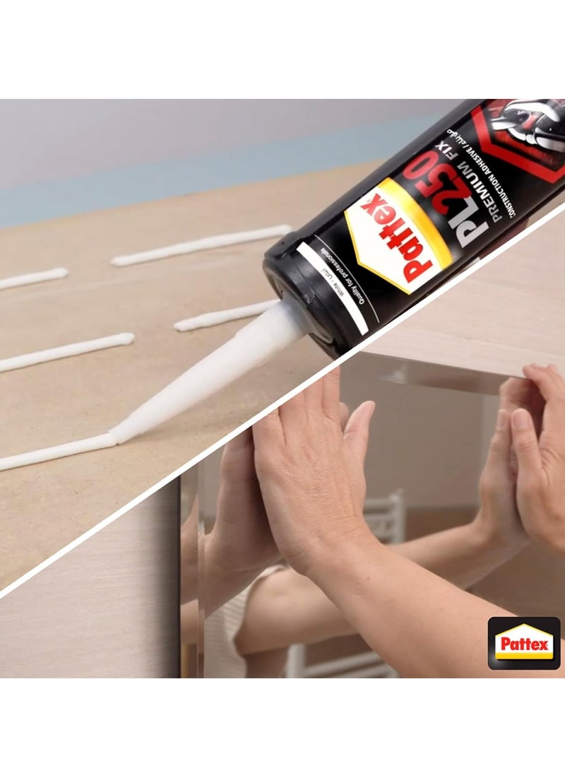 Generic Pattex PL250 Adhesive Glue: The ideal choice for high-quality installation and repair, it offers unlimited solutions for construction and maintenance requirements, and is the first choice for construction engineers and craftsmen looking for precise and lasting results. - Image 2