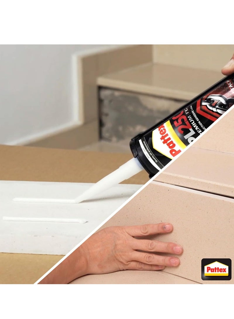Generic Pattex PL250 Adhesive Glue: The ideal choice for high-quality installation and repair, it offers unlimited solutions for construction and maintenance requirements, and is the first choice for construction engineers and craftsmen looking for precise and lasting results. - Image 4