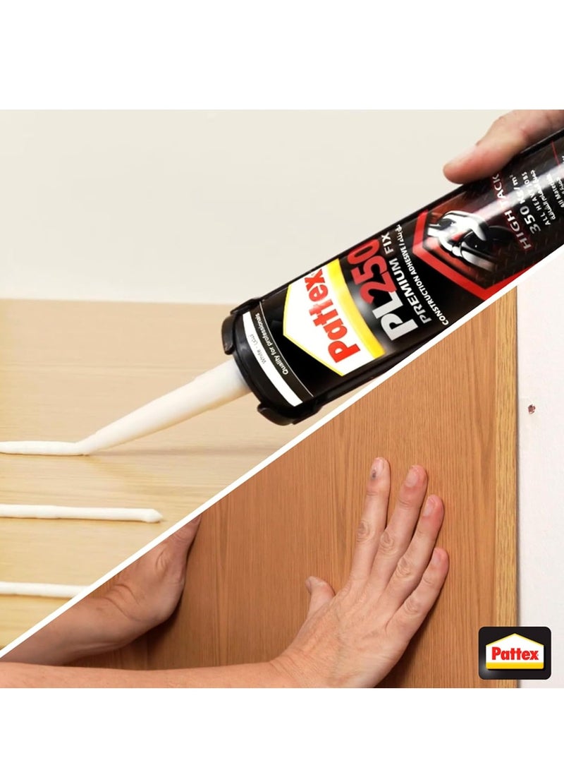 Generic Pattex PL250 Adhesive Glue: The ideal choice for high-quality installation and repair, it offers unlimited solutions for construction and maintenance requirements, and is the first choice for construction engineers and craftsmen looking for precise and lasting results. - Image 5