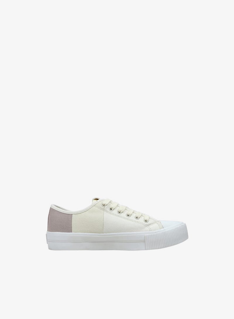 GAP Girls' Colourblock Sneakers with Lace-Up Closure - BALTIMORE - Image 1