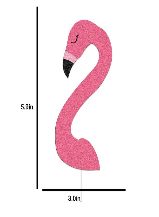 ChoJoy Flamingo Cake Toppers Birthday Decoration With Head for Themed Party - Image 3