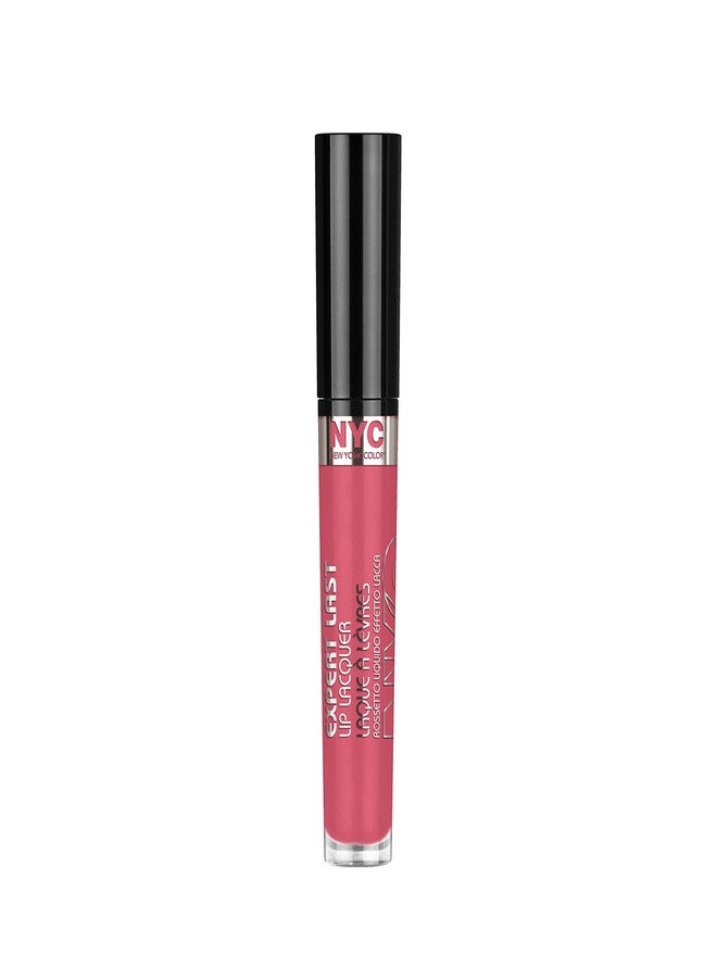 N.Y.C. New York Color Expert Last Lip Lacquer, Central Park Passion, 0.15 Fluid Ounce