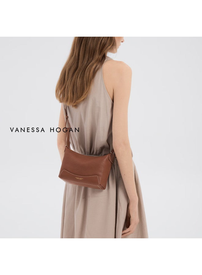 Vanessa Hogan Women's Handbag New Year Gift, Xinran Tote Bag Top-grain Leather Niche Luxury Shoulder Crossbody Bag - Image 1