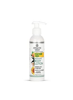 AYOUTHVEDA Feather Touch Moisturizing Body Lotion Powered With Provitamins 5 Essential Oils & Aloe Vera Moisturizing Body Lotion 200 Ml (Pack Of 1)  - Image 2