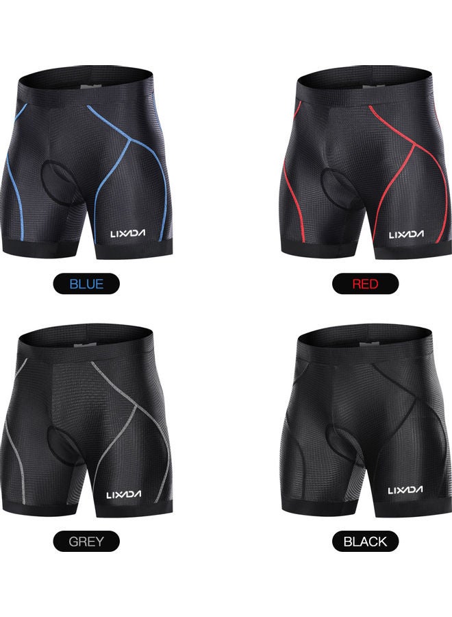 LIXADA Men 3D Padded Leg Grips Bicycle Shorts - Image 3