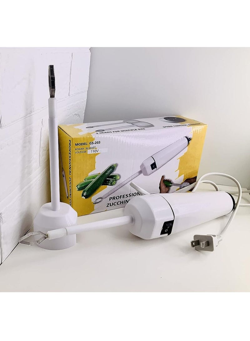 DubaiGallery Variable speed electric power electric vegetable corer zucchini cucumber eggplant potato turnip carrot drill easy veggie corer  - Image 2