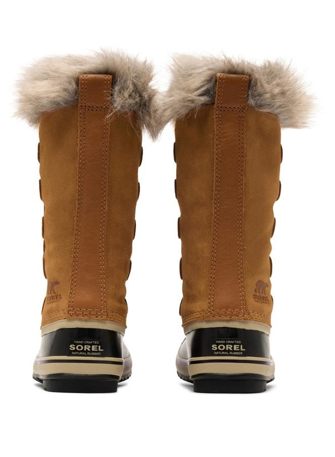SOREL Women's Joan of Arctic Waterproof Boot, Camel Brown/Black, 39.5 EU - Image 3