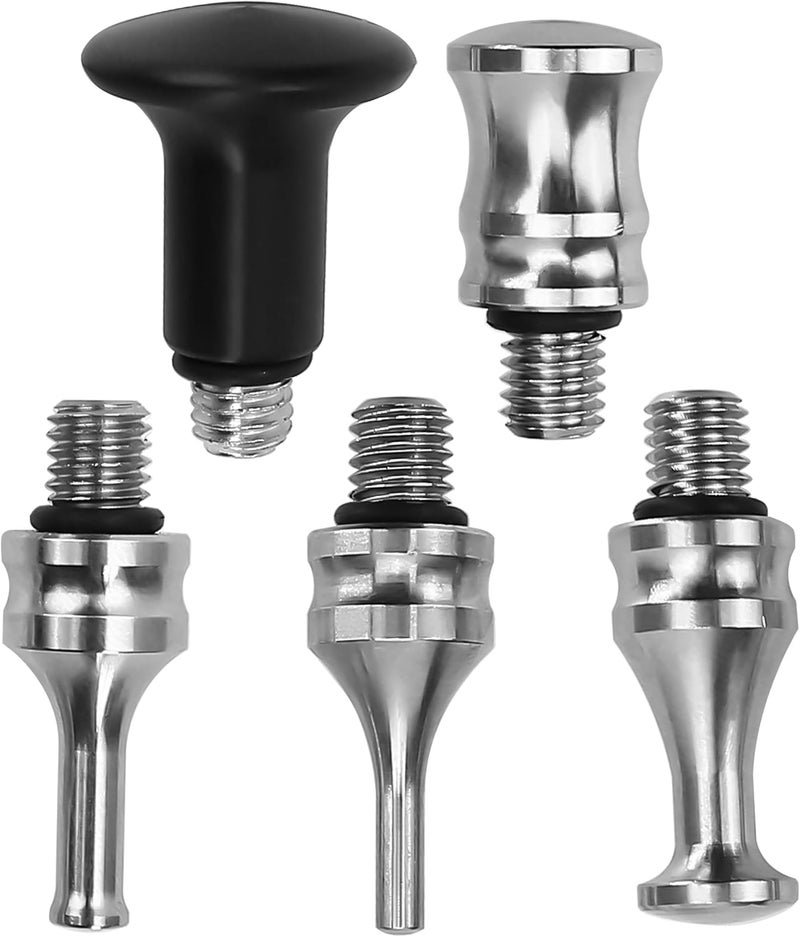 BuleVina 5pcs Car Tap Down Knock Down Pen PDR Tools Auto Body Panel Dent Removal Repair Hand Tools Maintenance Part Measure Holder Kit Hammer - Image 1