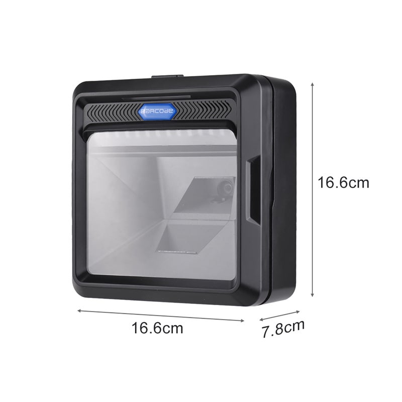 High Speed Barcode Scanner 1D 2D QR Code Bardcode Reader Accurate Code Scanning USB Interface Automatic Barcode Scanner for Supermarket Warehouse - Image 4