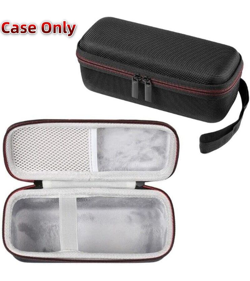 Protective Case For Portable Wireless Speaker With Durable EVA Hard Shell Shock Resistant For Travel And Storage Black - Image 1
