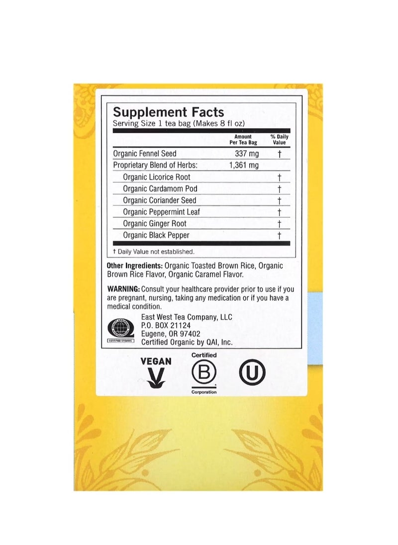 Yogi Tea Stomach Ease Caffeine Free 16 Tea Bags 1.02 oz (29 g)  - Image 2